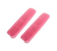 Proteggi 2 Pezzi Di Copertura Morbida Per Cintura Sicurezza Per Auto In Pelle Pecora Imbottitura Per Spallacci Cuscino Cintura Sicurezza(Pink)