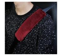 Proteggi 2 Pezzi Di Morbida Cintura Sicurezza Per Auto Cuscino Tracolla Spallacci Per Borsa Cuscino Cintura Sicurezza(Red)
