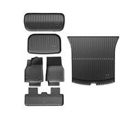 Proteggi Bagagliaio Per Tesla Per Il Modello Y Per Launch Per Juniper 2025+ Tappetini In TPE Cargo Liner Per Schienale Bagagliaio Per Tutte Le Stagioni(6Pcs Set A)
