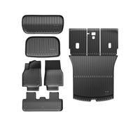 Proteggi Bagagliaio Per Tesla Per Il Modello Y Per Launch Per Juniper 2025+ Tappetini In TPE Cargo Liner Per Schienale Bagagliaio Per Tutte Le Stagioni(6Pcs Set B)