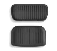 Proteggi Bagagliaio Per Tesla Per Modello Y Per Juniper 2025 Anteriore Posteriore Tronco Zerbino TPE Scatola Immagazzinaggio Inferiore Pad Coperchio Protezione Cargo(2PCS)