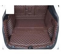 Proteggi Baule Per Tesla Per Model Y 2021 2022 Fission Tappetino Baule Posteriore In Pelle Impermeabile Resistente Completamente Circondato Rivestimento Bagagliaio(Coffee)