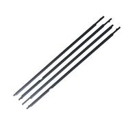 Proteggi bordo auto Striscia Per Toyota Per AXIO Per Fielder 2006-2012 Per Corolla Auto Guarnizione Finestra Striscia Modanatura Rivestimento Esterno Cinture 75710-12800 Nero