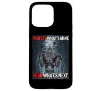Proteggi ciò che è mio Paura Qual è il prossimo divertente Alpha Wolf Meme Custodia per iPhone 15 Pro Max