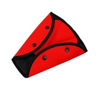 Proteggi Copri Cintura Di Sicurezza Universale Morbido Cuscinetto Triangolare Regolabile Con Clip Protezione Collo Anti-collo Per Bambini Cuscino Cintura Sicurezza(Red)