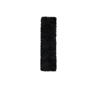Proteggi Coprispalle Per Cintura Di Sicurezza Per Auto Peluche Carino Protettivo Decorato Inverno Donna Cuscino Cintura Sicurezza(Wrap Black)