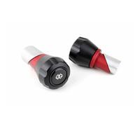 Proteggi Del Asse Anteriore GILLES, Nero/Rosso per Moto Ricambi Accessori,