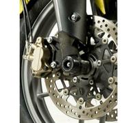 Proteggi di forcella r & g racing-nero per ricambi moto accessori pezzi