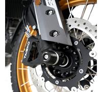 Proteggi di forcella r & g racing-nero per ricambi moto accessori pezzi
