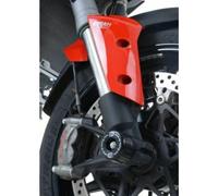 Protezione Forcella R&G RACING NERA Per Moto Ricambi Accessori Parti