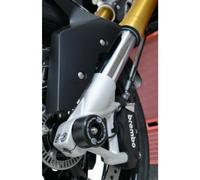 Proteggi di forcella r & g racing-nero per ricambi moto accessori pezzi