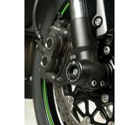 Proteggi di forcella r & g racing-nero per ricambi moto accessori pezzi