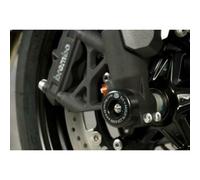 proteggi di forcella r & g racing-nero per ricambi moto