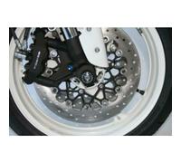 Proteggi di forcella r & g racing-nero per ricambi moto accessori pezzi