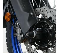 Proteggi di forcella r & g racing-nero per ricambi moto accessori pezzi
