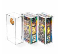 Proteggi Display in Acrilico Giapponese Pokemon - Proteggi la Tua Scatola di Pokemon Giapponesi dall'usura con Questo Acrilico - Ideale per i Collezionisti di Booster Pokémon Giapponesi (3 unità).
