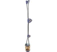 Proteggi Dita per Arco Portatile in Ottone e Cuoio per Allenamento | Tiro L'arco, Protezione Pratica delle Dita, Adatto a Competizione e Uso Tecnico