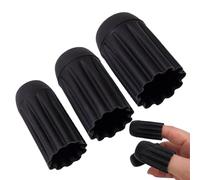 Proteggi dita per cucire, Proteggi dita in silicone, Protezioni per le dita all'uncinetto in silicone elastico da 3 pezzi, Strumenti artigianali sottili, strumenti protettivi per feltro ad ago di prec