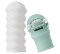 Proteggi Dito per Raccolta, Taglia Pollice Ergonomico, Silicone | Acciaio Inossidabile, PP e Gomma, Pratico, Protegge Unghie, Flessibile, per Fagioli e Pomodori