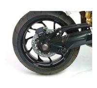 Proteggi forcellone r & g nero da corsa per i motocicli ricambi accessori pezzi