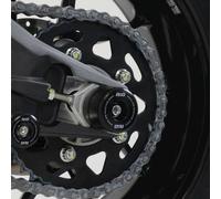 proteggi forcellone r & g nero da corsa per i motocicli ricambi