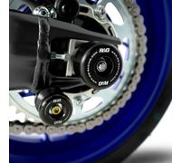 COPPIA PROTEZIONI FORCELLONE NERO R&G PER YAMAHA TRACER 9 / GT 2021-2024