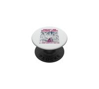 Proteggi i nostri parchi nazionali Cryptid Campfire Camping PopSockets PopGrip Adesivo