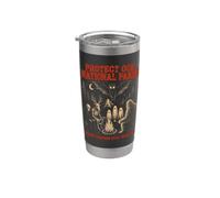 Proteggi i nostri parchi nazionali Mothman Cryptid Weirdcore Horror Bicchiere termico in acciaio inox doppia parete