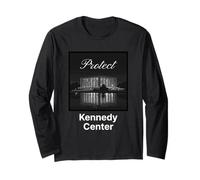 Proteggi Il Kennedy Center - Sostieni Le Arti e la Cultura Maglia a Manica