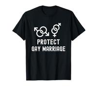 Proteggi Il Matrimonio Gay LGBT e LGBTQ Obergefell Contro Hodges Maglietta