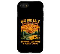Proteggi il nostro parco nazionale Retro Vintage Non in vendita Supporto Custodia per iPhone SE (2020) / 7/8
