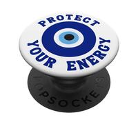 Proteggi il tuo design estetico Energy Evil Eye PopSockets PopGrip Adesivo