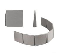 Proteggi il tuo giardino con una recinzione in finta pietra, design in plastica, facile da modificare e montare per le tue esigenze