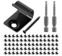 Proteggi il tuo per tavole da decking composite con clip affidabili e di avvio