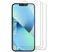 Proteggi il tuo schermo con la robustezza di livello militare, confezione da 3 pellicole protettive compatibili con iPhone 13 Pro, il vetro