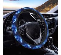 Proteggi il volante Blue Dragon Coprivolante per Auto Protezione per Volante Automatico Antiscivolo Elasticità e Traspirante Accessori per Universale 15 Pollici per SUV Berlina Furgoni Camion