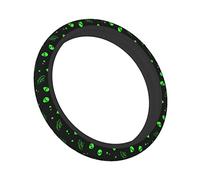 Proteggi il volante Coprivolante Galaxy Alien Spaceship universale da 15 pollici in neoprene antiscivolo per uomo e donna