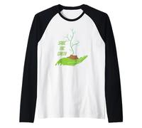 Proteggi la Terra // Salva la Terra Maglia con Maniche Raglan