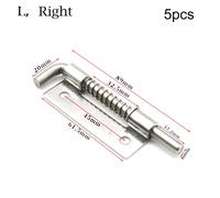 Proteggi la tua privacy con una serratura a molla per porte interne set di 5