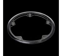 Proteggi la tua ruota della catena con 5 fori guarnitura Cap plastica trasparente per MTB Bike