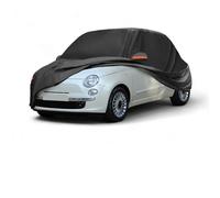 Proteggi la vernice dell'auto Copriauto impermeabile adatto per 500 2007-2022 per tutte le stagioni per automobili Protezione esterna da neve, sole e polvere Copertura completa con cerniera per porta