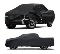 Proteggi la vernice dell'auto Telo Copriauto Adatto per Tundra 2007-2024, a 6 Strati Impermeabile per Tutte Le Stagioni per Automobili, Esterno Completo per Nero,Fino a 233, pollici, Lunghezza Letto 5