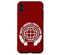 Proteggi le lingue, proteggi la cultura Custodia per iPhone XS Max