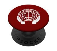 Proteggi le lingue, proteggi la cultura PopSockets PopGrip Adesivo