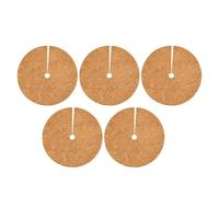 Proteggi le piante dalla concorrenza dell'erba con i tappetini in palma da cocco che riducono l'evaporazione e aiutano a mantenere le condizioni del terreno umido per una migliore crescita (23 cm)