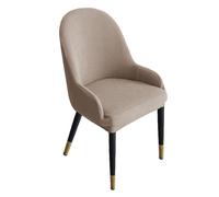 Proteggi le tue sedie con stile con coprisedia semicircolare in velluto di mais