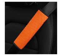 Proteggi Massaggio Traspirante Mesh Coprispalla Per Auto Per Interni Cintura Di Sicurezza Per Spalla Articolo Decorativo Cuscino Cintura Sicurezza(Orange)