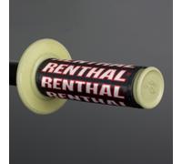 Proteggi RENTHAL Clean Grips Nero/Rosso per Moto Ricambi