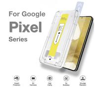 Proteggi schermo in vetro temperato per Google Pixel 6a 7 7a 8, 8 Pro, 9, 9 9a 10 Pro Xl con kit di installazione Pellicola protettiva antiurto