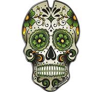 PROTEGGI SERBATOIO UNIVERSALE RESINATO_ UNIVERSAL TANK PAD_TESCHIO_CGSKULL2P (VERDE)